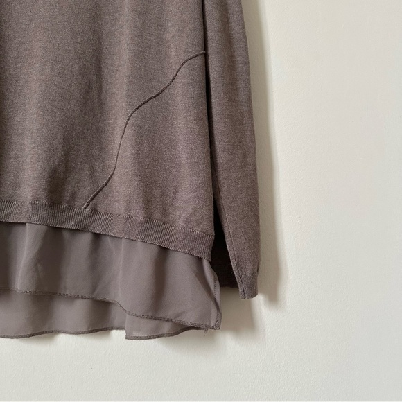 Comma, Lightweight Sweater In Cappuccino Size EU 42 L - Picture 3 of 6